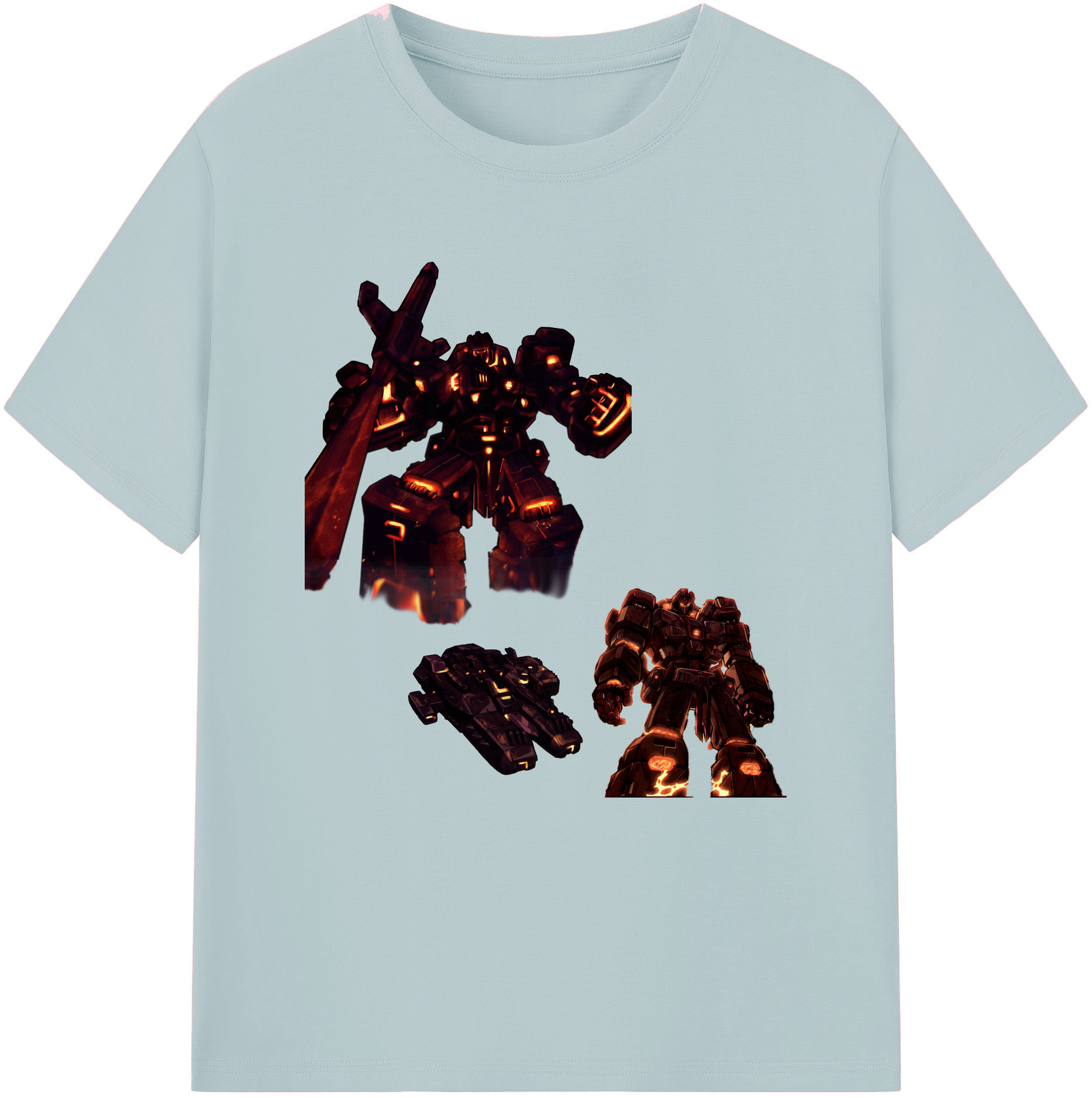 （画像用）  綿100％半袖Tシャツ（フロントプリント）